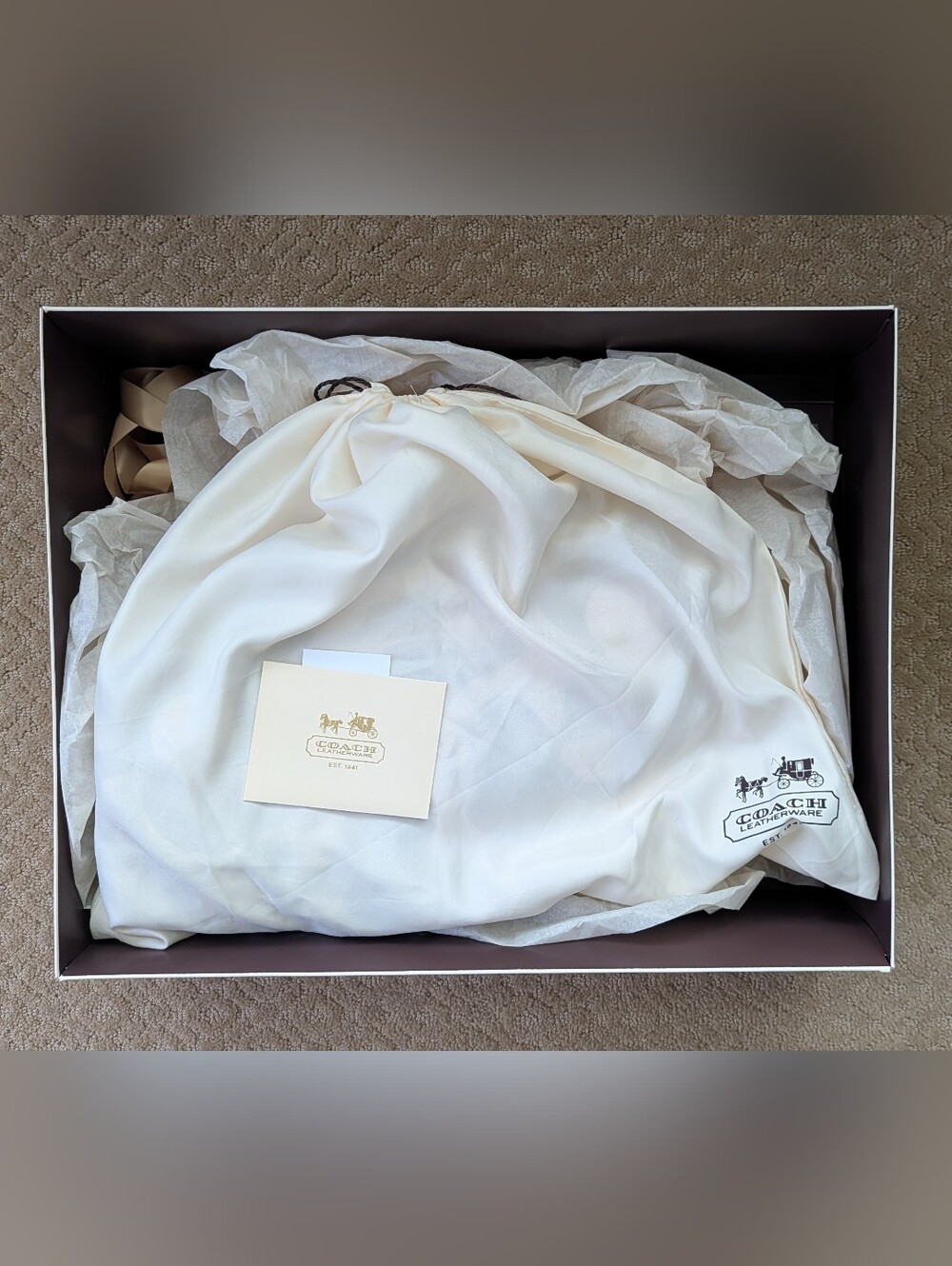 Coach Madison Op Art Sequin Maggie Bag |Style #19180| Original Owner | Box Set - Picture 7 of 8